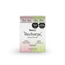 Savvy Pack Recharge en Polvo para Bebida Sabor Limón Sandia 