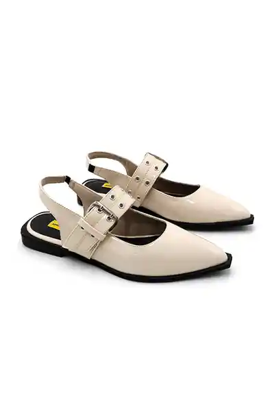 Baletas Samantha Beige Talla 37
