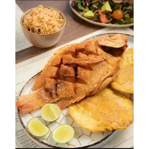 2 Mojarras de 600 gr + 2 limonada