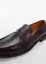 Zapatos Clasic Burdeos Talla 42 Hombre Mango