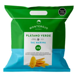 Plátano Monte Rojo Verde Sal Marina (360 Gr)