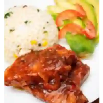 Cerdo en Salsa Bbq