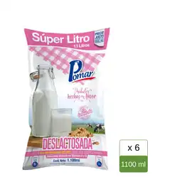 Pomar Leche Líquida Deslactosada