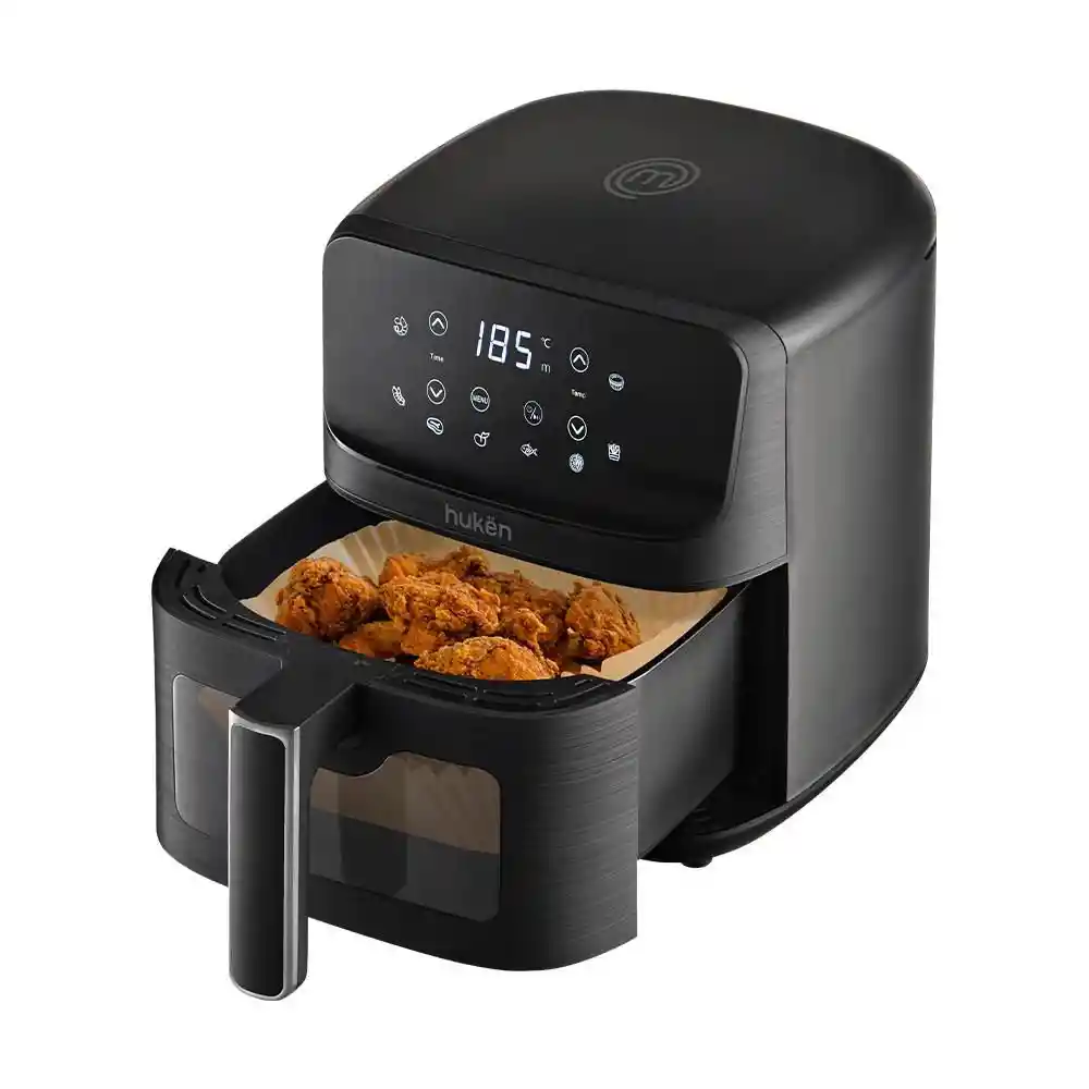 Freidora de Aire Digital Huken Digital Negro Mkaf45black