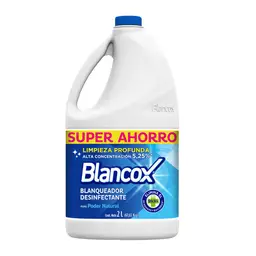 Blancox Blanqueador Desinfectante Aroma Poder Natural