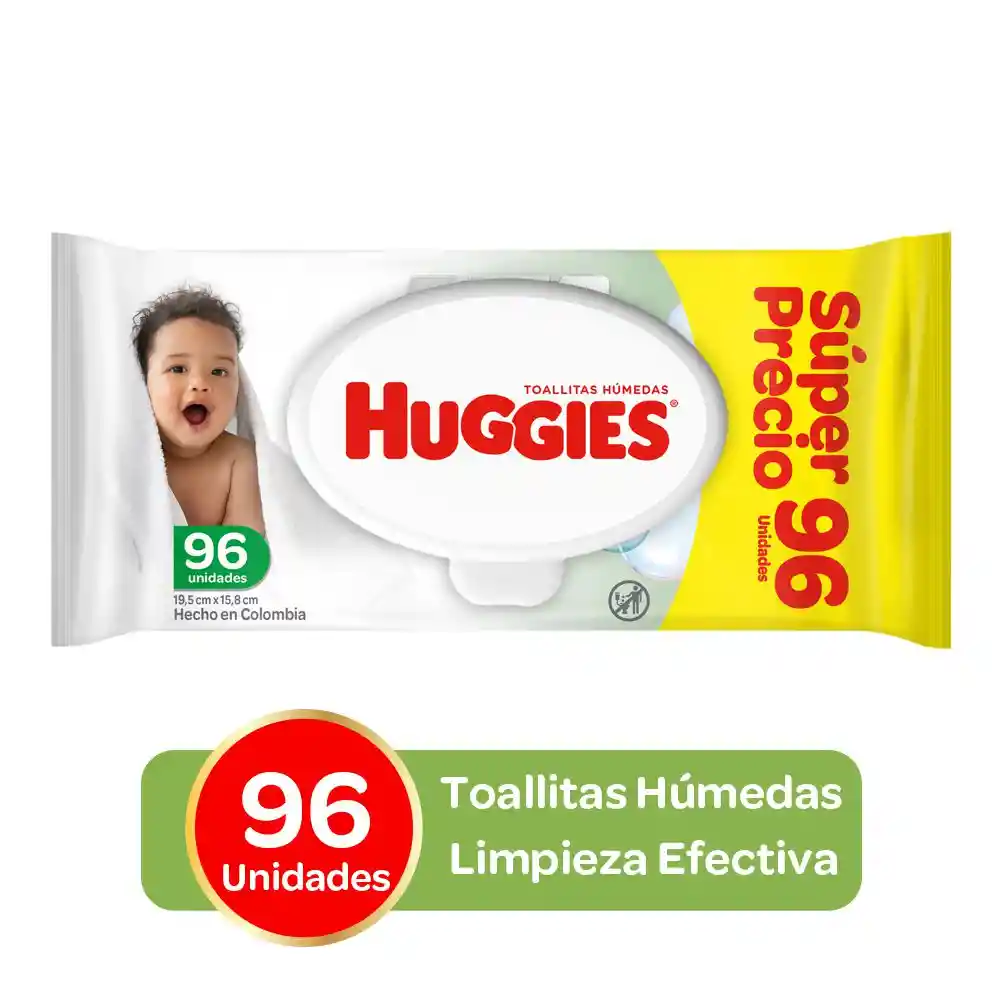 Huggies Toallas Húmedas Active Fresh