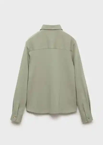 Camisa Fran Verde Talla 12 Niño Mango