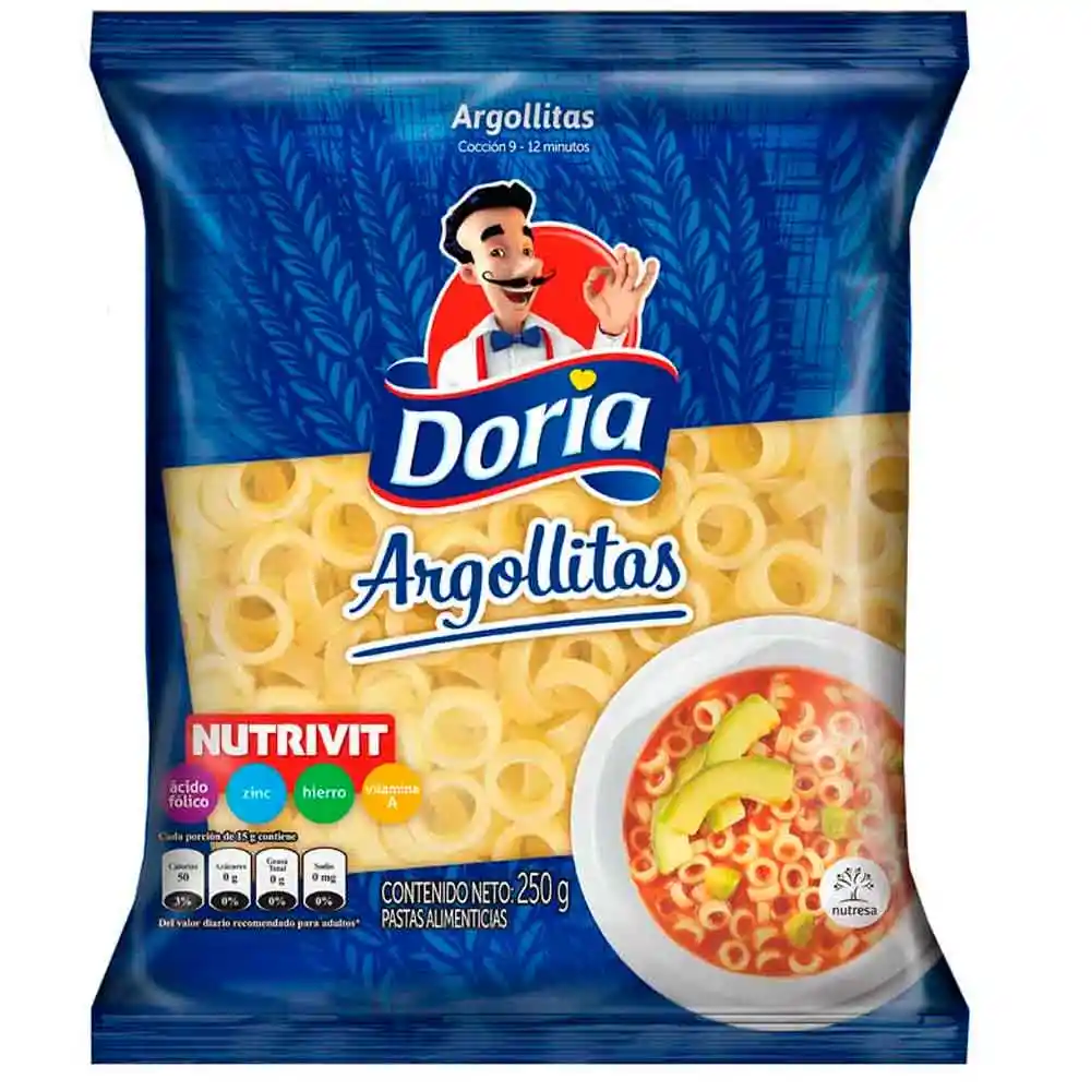 Doria Pasta Argollitas