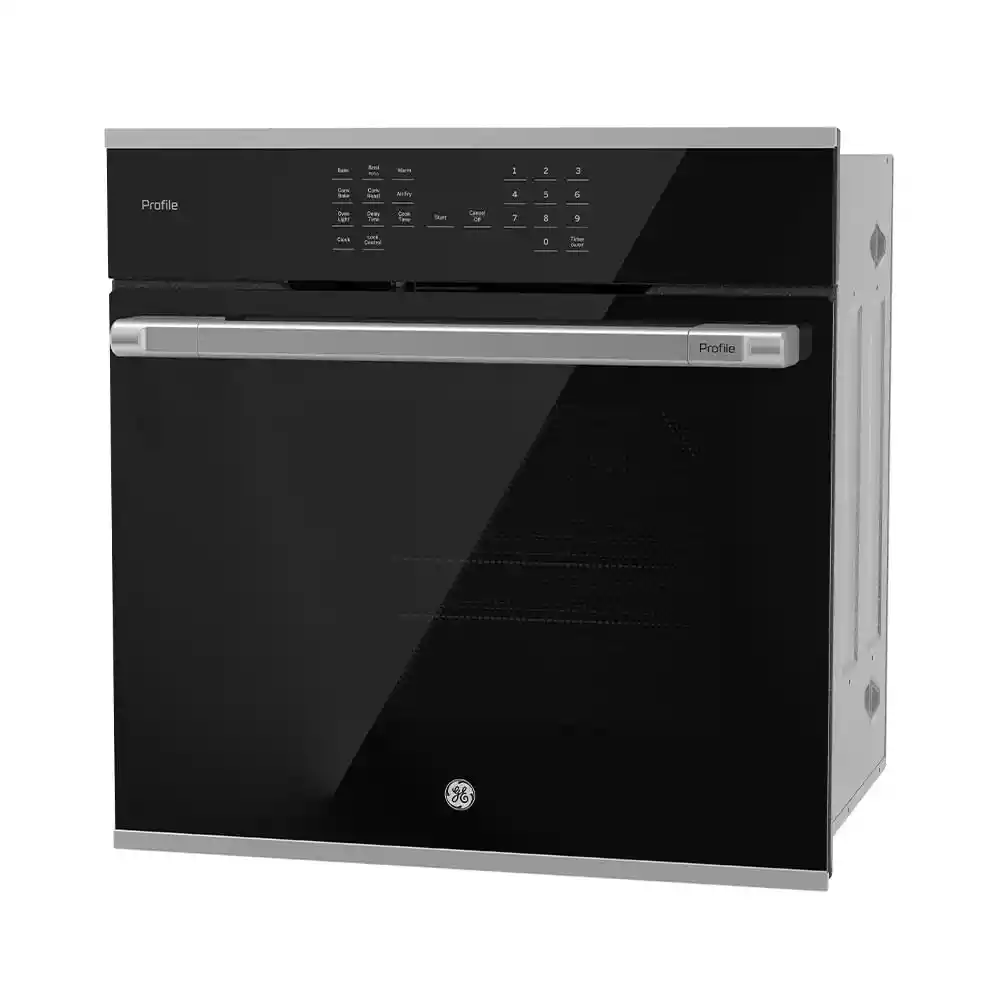 Horno Eléctrico de Convección Acero Inoxidable Con Vidrio Negro Ge Hgp6065ewai1