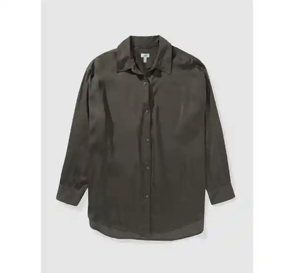 Camisa Aerie Verde Talla Large American Eagle