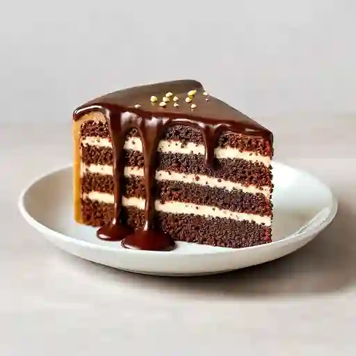 Torta Tres Leches Porcion Chocolate