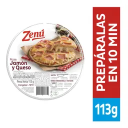 Zenú Pizza de Jamon y Queso