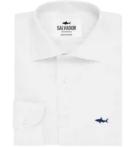 Camisa Hombre Blanca Talla S Salvador Beachwear