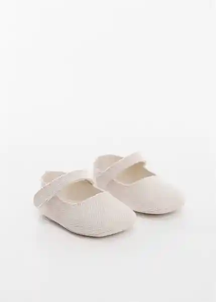 Zapatos Manuela Niños Beige Talla 19 Mango