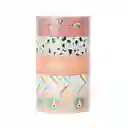 Set de Cinta Adhesiva 5 Rollos Miniso