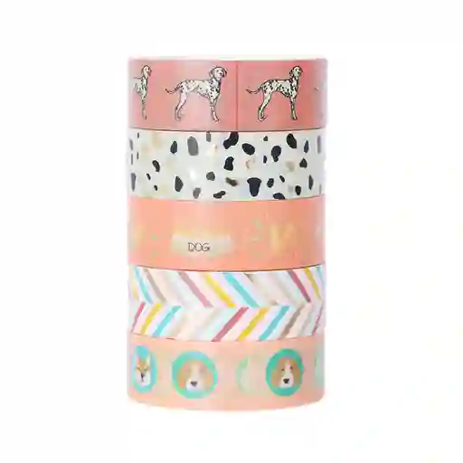 Set de Cinta Adhesiva 5 Rollos Miniso