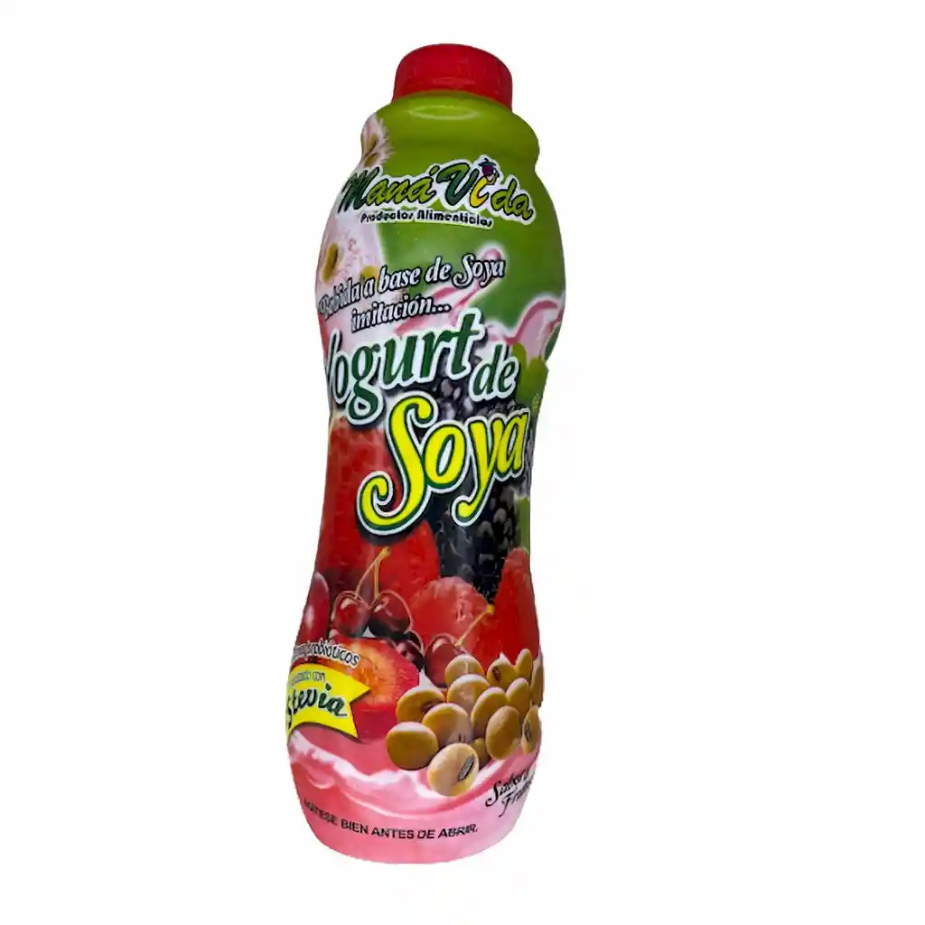 Vida Mana Yogurt De Soya Frutos Rojos