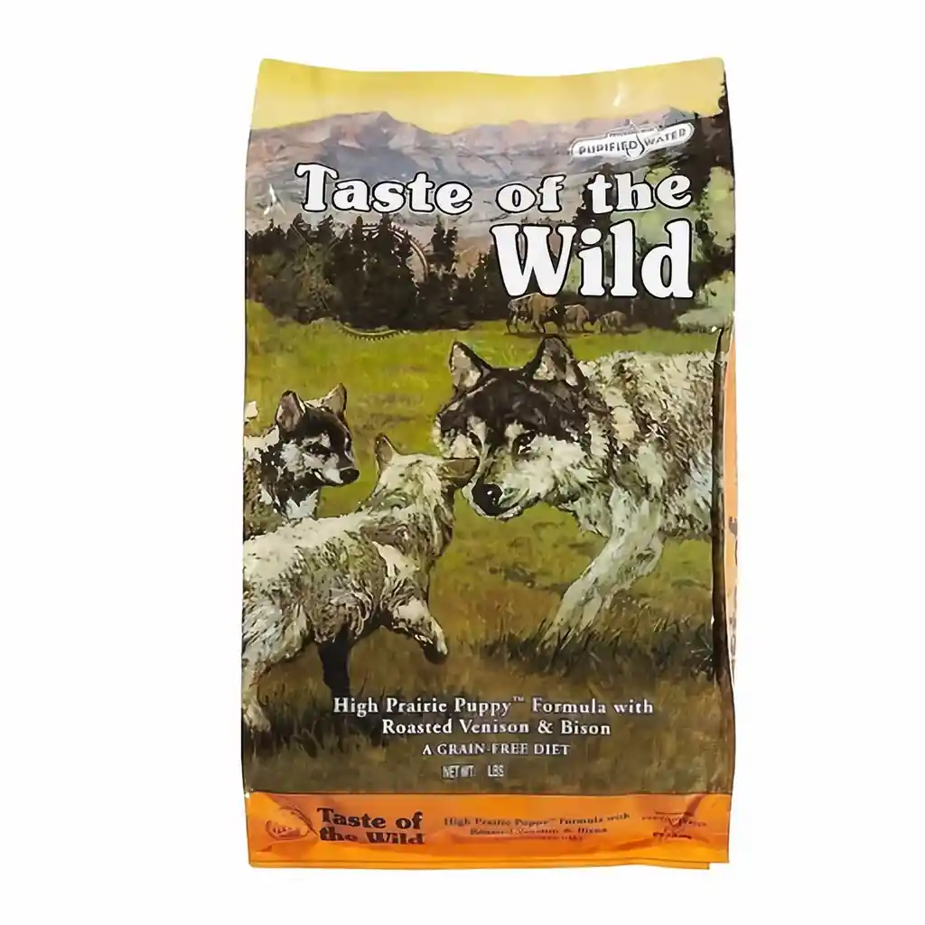 Taste Of The Wild  High Prairie Puppy Perro 28Lb Bisonte Y Venad