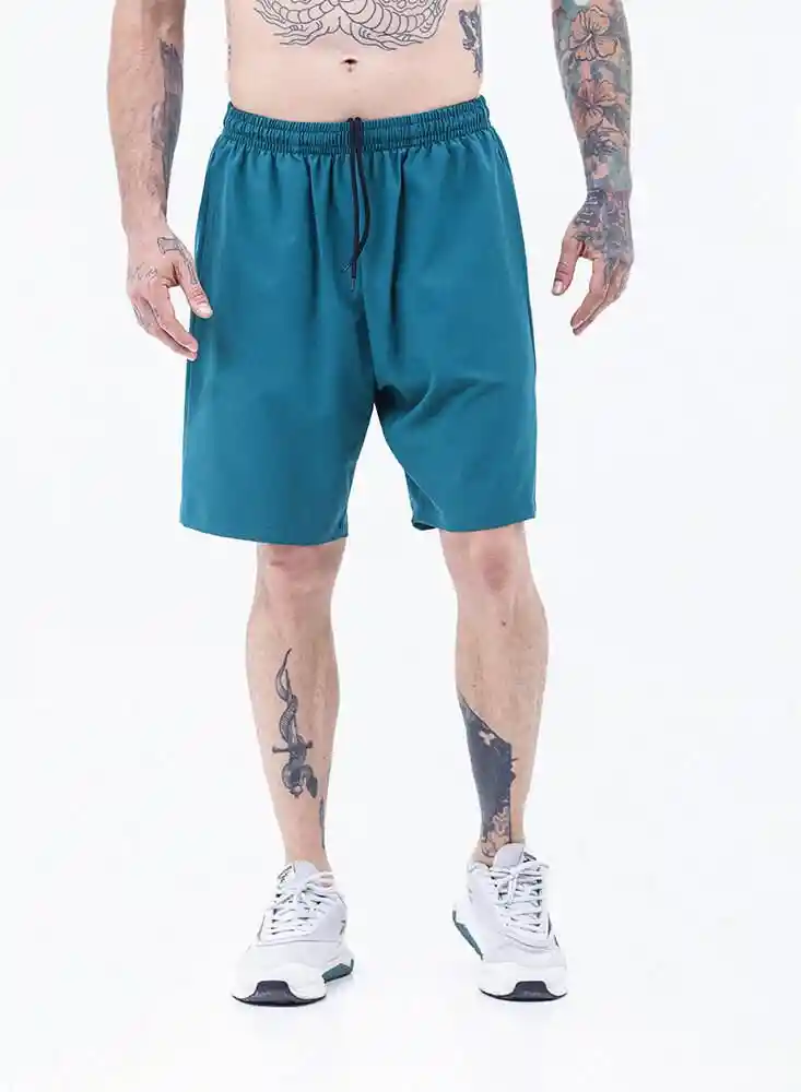 Pantaloneta Corta L-verde Osc