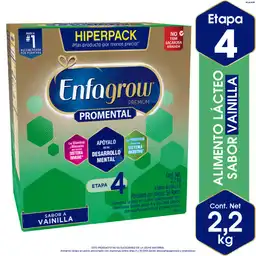 Enfagrow Alimento Lácteo Promental Vainilla Etapa 4 2200 g