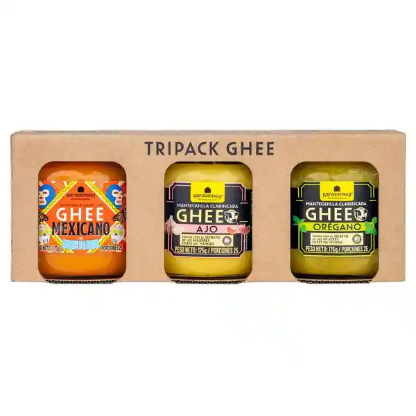 Karavansay Mantequilla Clarificada Ghee Sabores Surtidos