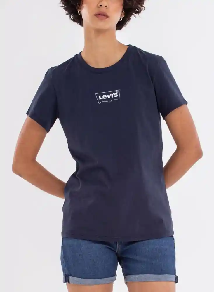 Camiseta Mc Mujer S-azul