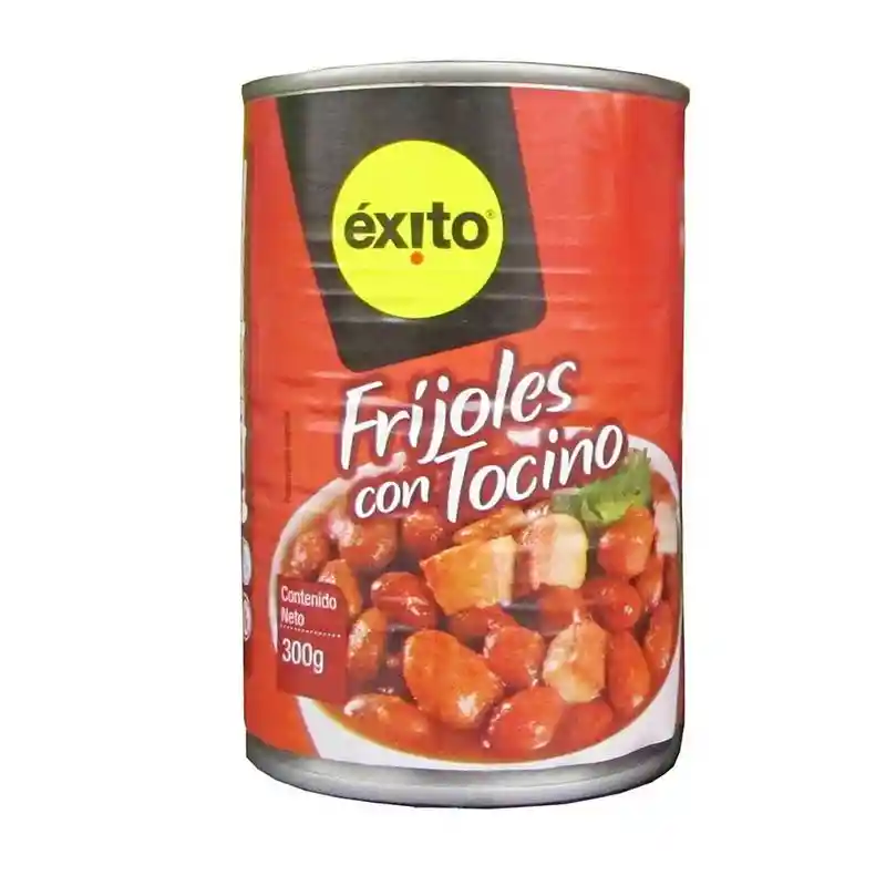  Frijoles Con Tocino Exito 