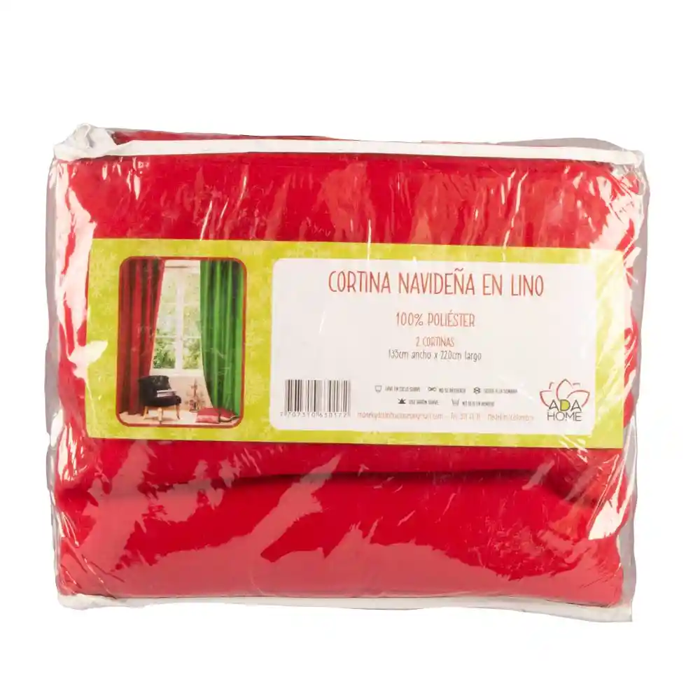 Cortina Navideña Importado Cn001 Color de Producto Surtido
