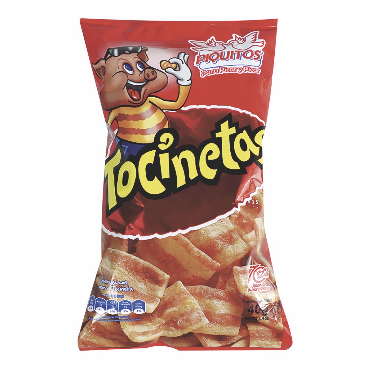 Piquitos Tocinetas 40 g
