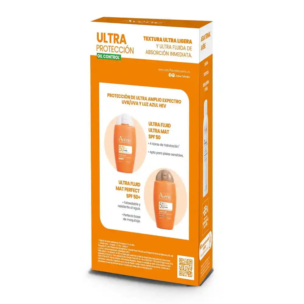 Kit Avene Protector Solar X 50 Ml + Agua Termal