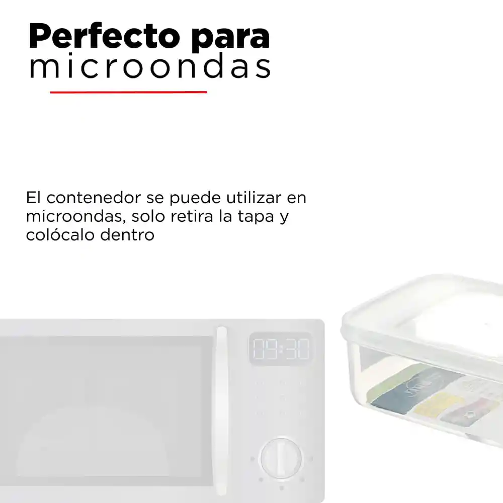 Miniso Contenedor de Comida 680 mL