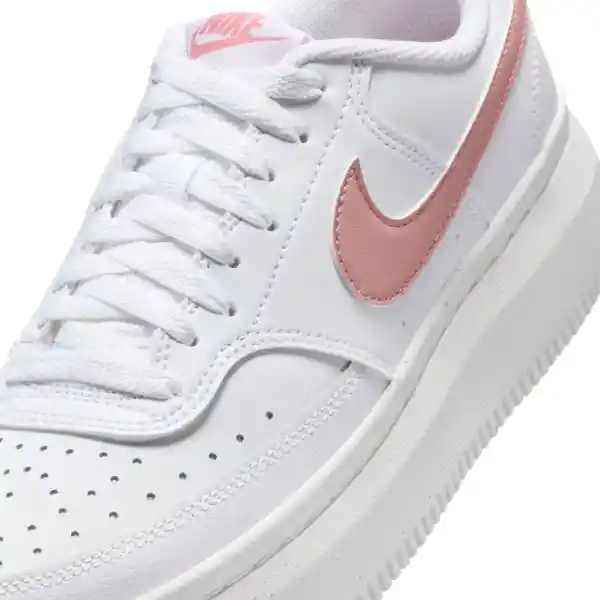 Nike Zapatos Court Vision Alta Ltr Mujer Blanco 9 DZ5394-102