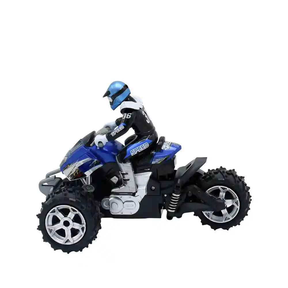 Toy Logic Moto Cross Country Azul Control Remoto TOY-68947