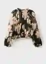 Blusa Salty Negro Talla S Mujer Mango