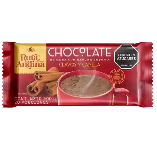 Ruta Andina Chocolate Clavos Canel