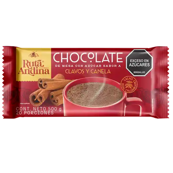 Ruta Andina Chocolate Clavos Canel
