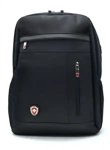 Swisspass Morral Ejecutivo Mediana Negro