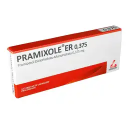 Pramixole ER (0.375 mg) 10 Tabletas