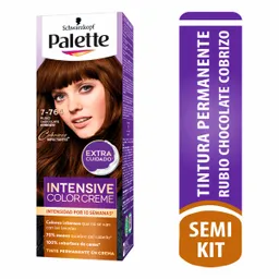 Tinte Palette Color Creme 7-764 Rubio Chocolate Cobrizo