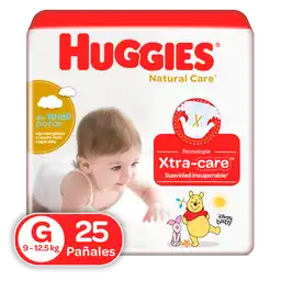 Huggies Pañal Natural Care Talla G