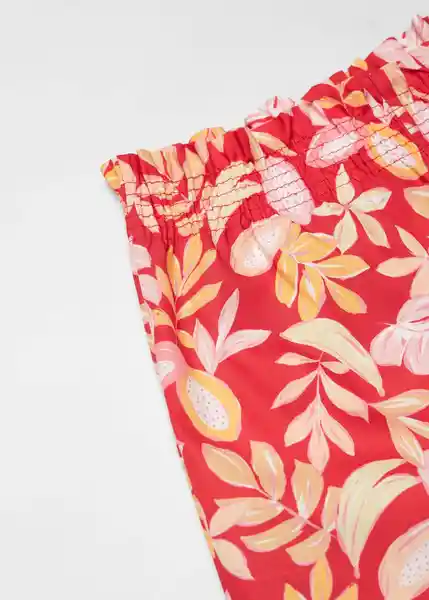 Pantalón Kaia Niñas Rojo Talla 10 Mango