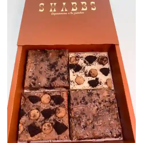 Caja de Brownie X4