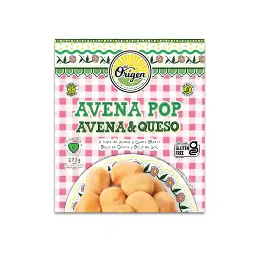 Avena Pop de Avena y Queso - Del Origen