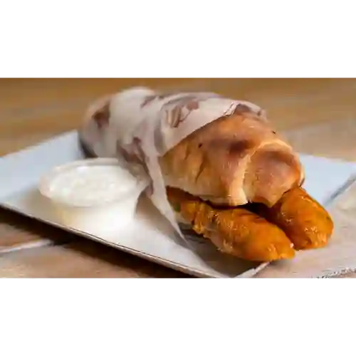 Choripán con Chorizo Vegano