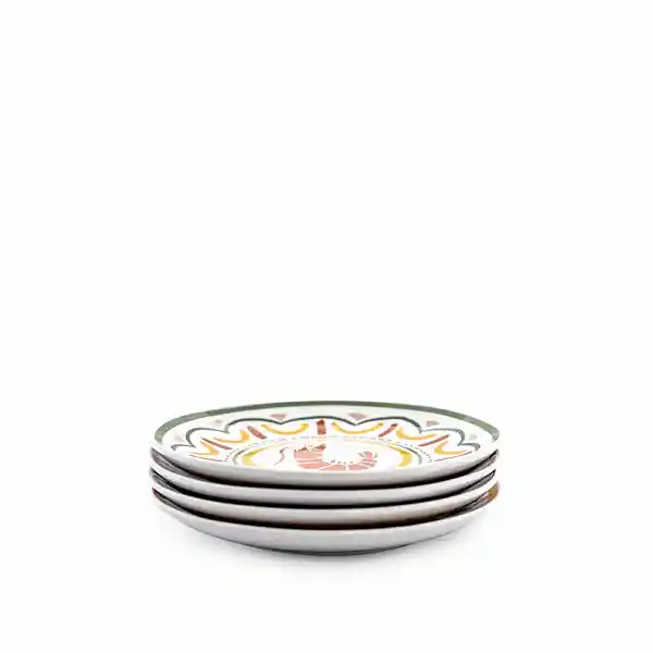 Set Plato Pequeño Pesca Del Dia 17 cm Ambiente Gourmet