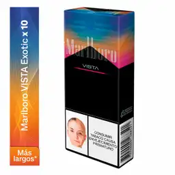 Marlboro Cigarrillo Vista Exotic 10