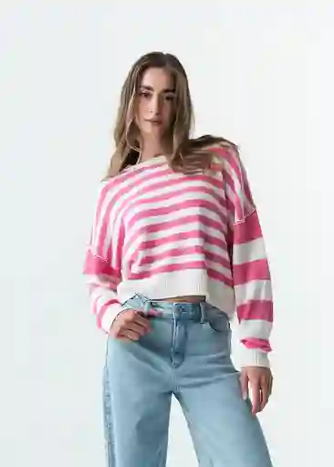 Tejido Mujer Rosa Dulce Medio Talla L 583G056 Naf Naf