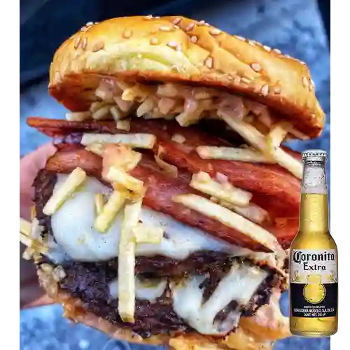 Combo la Gomela + Cerveza Coronita Bot. 210ml