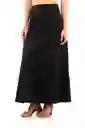 Falda Larga Fabiana Negro Talla XS Mercedes Campuzano