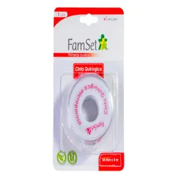 Famset Cinta Quirúrgica Microporosa Piel 24 mm x 5 m